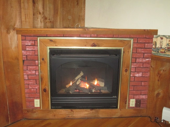 Beautiful Gas fireplace! - 235 Pleasant St