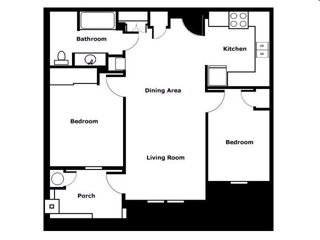 Dos habitaciones - 1200 Park Avenue Senior Residential