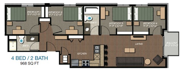 Floorplan - 229 W Lakelawn Pl