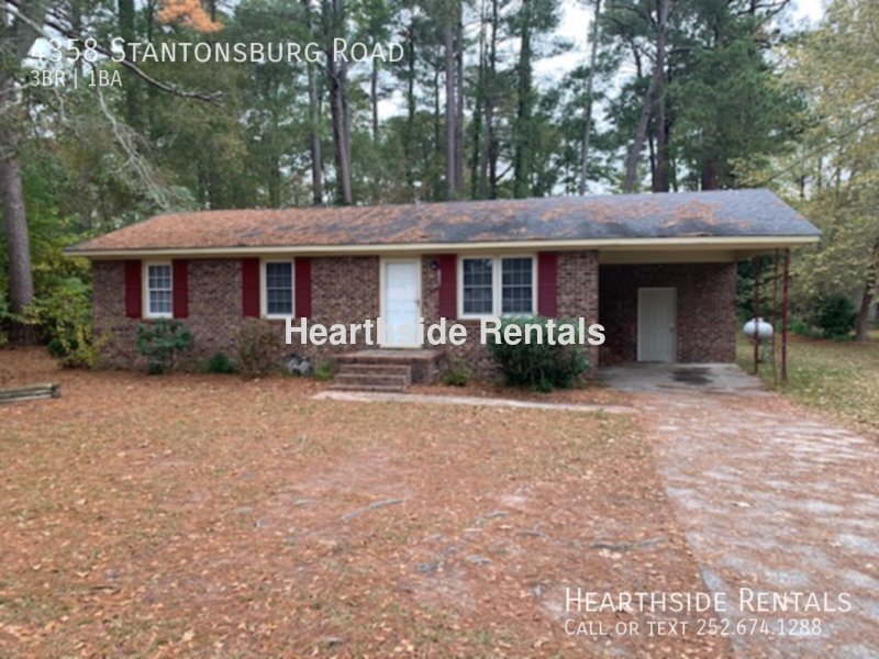 4358 Stantonsburg Rd, Greenville, NC 27834 House Rental in Greenville