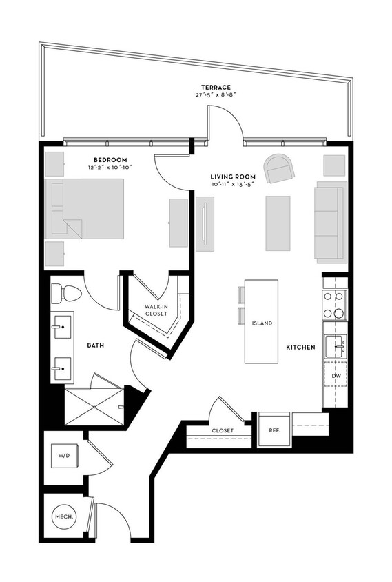 Three Light Luxury Apartments - Apartments at 1477 Main St Kansas