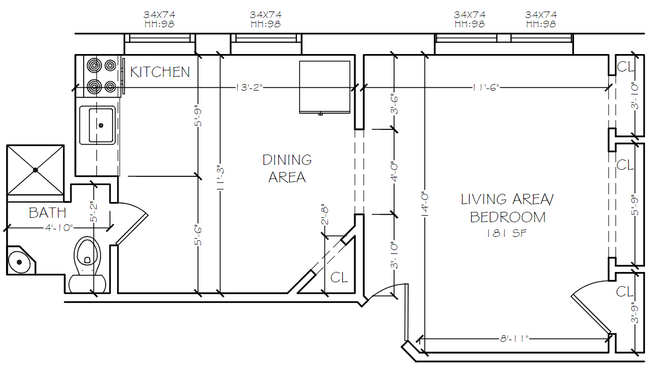 214 s 41st B2 - Campus Apartments