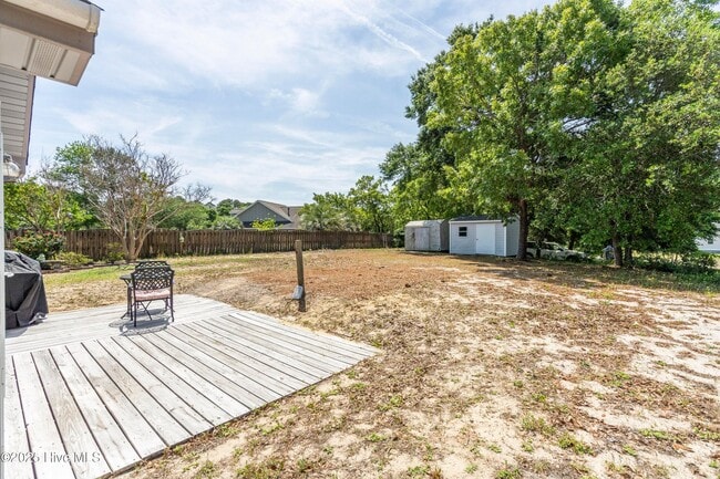Backyard - 606 Manassas Dr