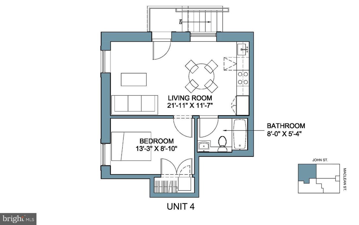 30 MacLean St Unit 4 1 BEDROOM, Princeton, NJ 08542 Room for Rent