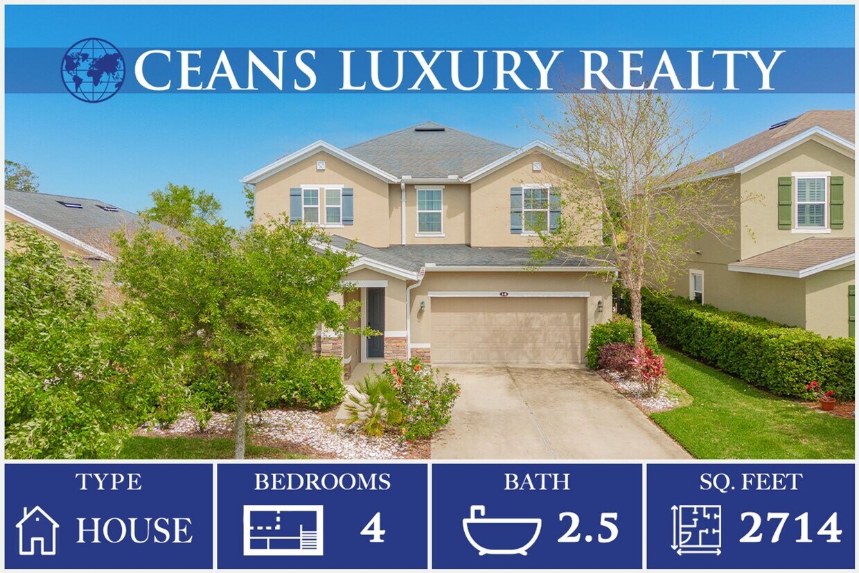 4 Bedroom Home in LPGA House Rental in Daytona Beach, FL