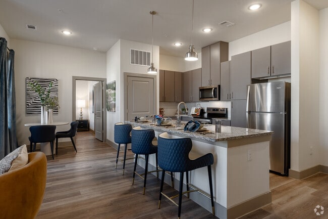 2BR, 2BA - 1,010SF - Kitchen - The Gabriel Georgetown