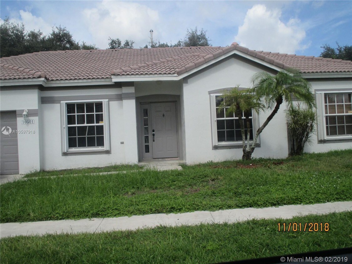 10501 SW 17th Ct, Miramar, FL 33025 House Rental in Miramar, FL