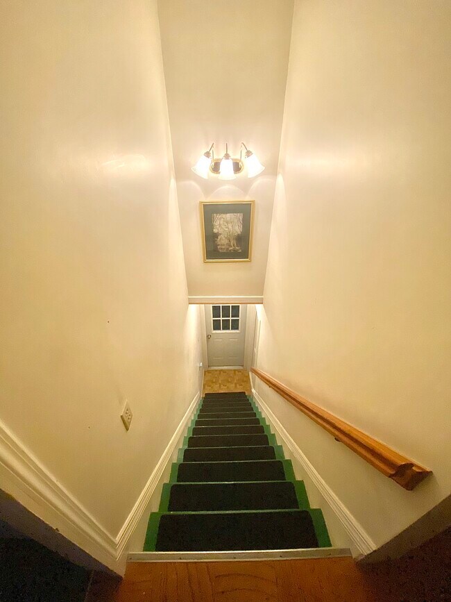 Stairway view - 412 Pearl Lake Rd