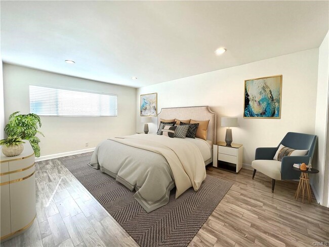 Primary Bedroom virtualaly staged - 4637 Willis Ave