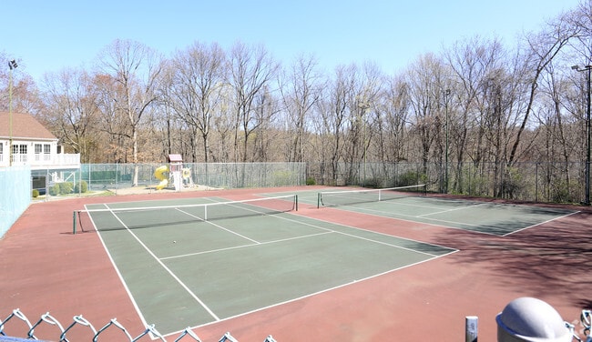 tennis courts - ARIUM at Greenwich Oaks Apartments