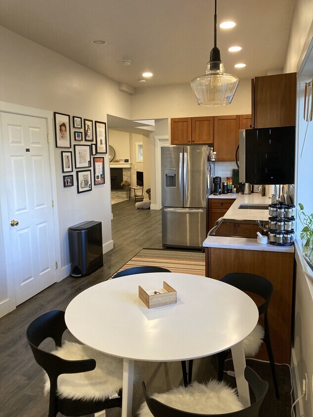 Kitchen from front door - 9806 41st Ave NE