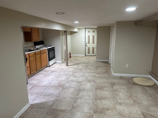 Living room and kitchen - 208 Nunda Ave