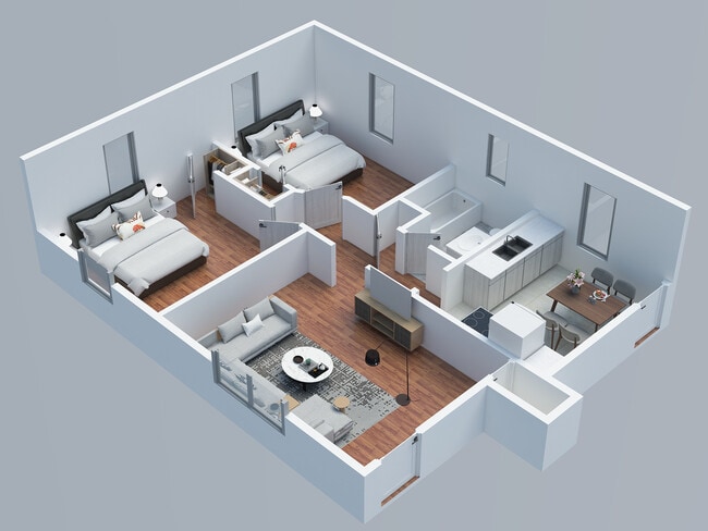 2BD Pequeño - Abedul - The Woods of Fairlawn