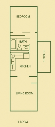 1BR/1BA - Marion Park Apartments