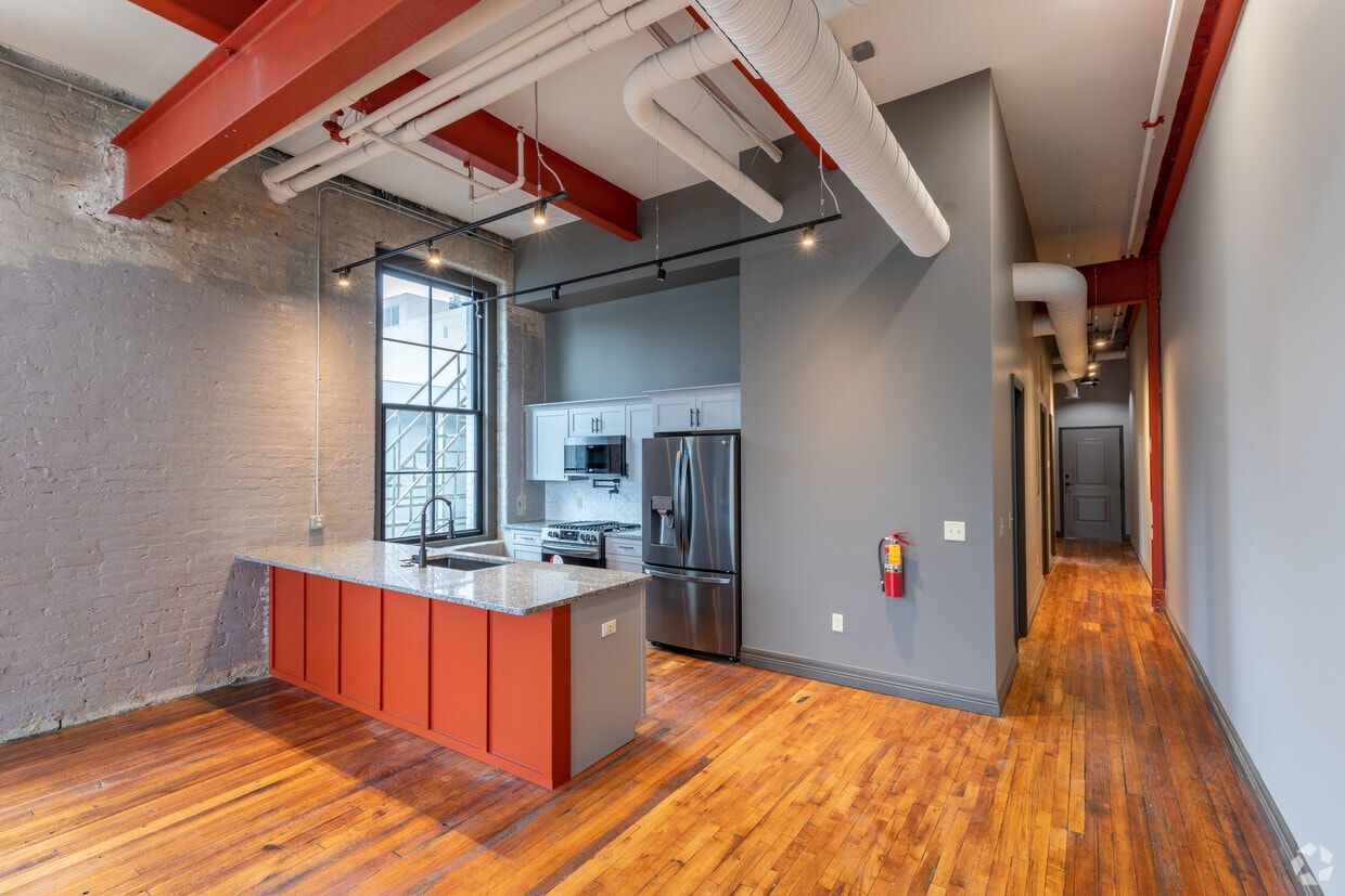 Kitchen - The Lofts on Jefferson
