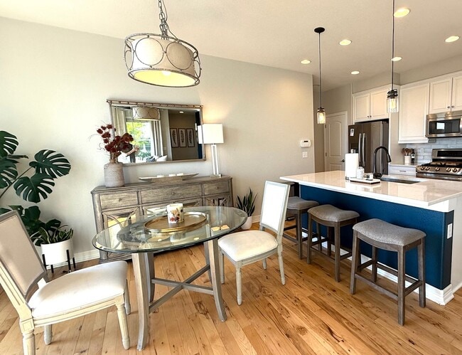 Kitchen-Dining furnished example - 10777 E 28th Pl