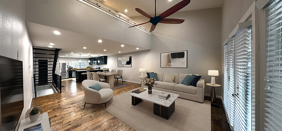 Living room - open floor plan - 8710 Park Ln