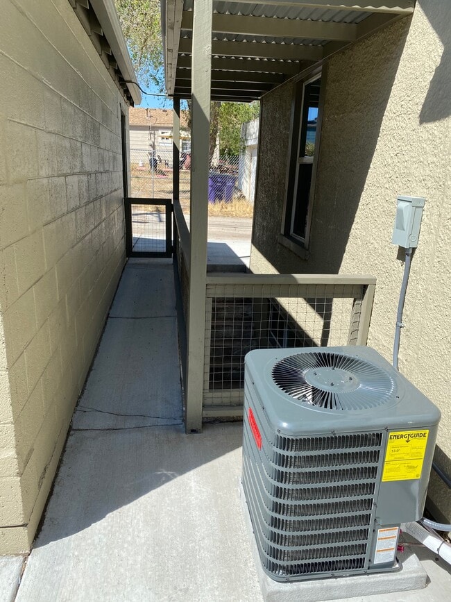 Walkway to alley way and garage - 915 Irving St