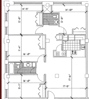 4BR/2BA - Cordova Apartments