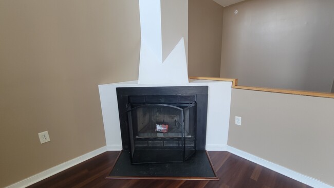 Living Room Fireplace - 301 S Reynolds St