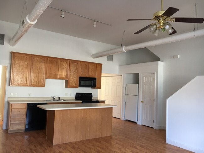 Living space of a similar 2Br unit. - 428 W Dee St