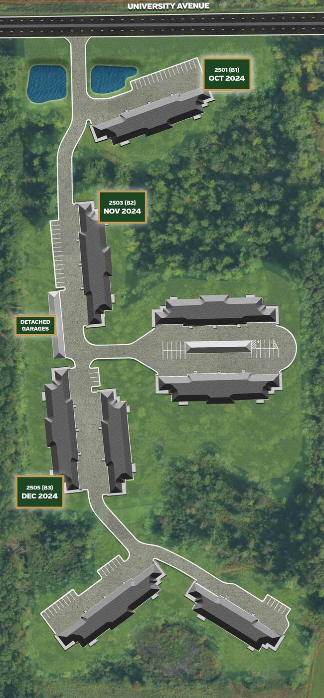 Site Plan - The Reserve Marinette