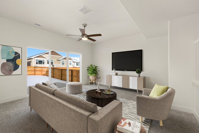 Living Room (Virtually Staged) - 941 Milner Pass Rd