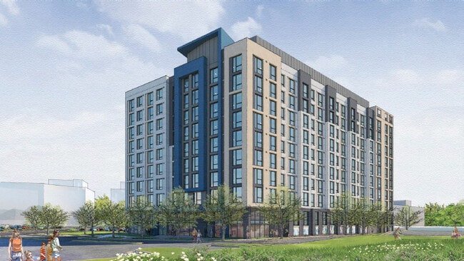 The Exchange at Spring Hill Station - Exterior Building Rendering - The Exchange at Spring Hill Station