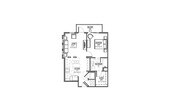 Unit D – 1 Bed/1 Bath