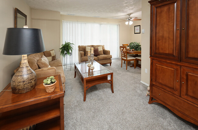 Two Bedroom Model - Living Area - Willoughby Hills Towers