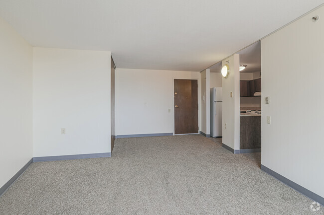 2 BR, 1 BA - Living Room - Luther Center Senior Apartments