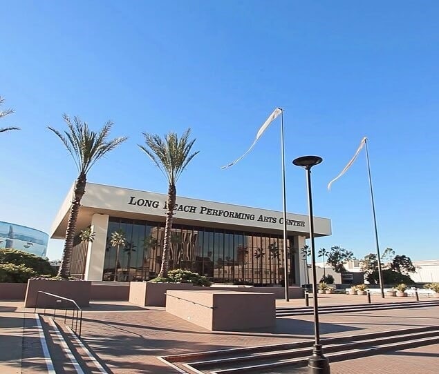 The Long Beach Performing Arts Center was built in 1978 and is the city’s entertainment hub