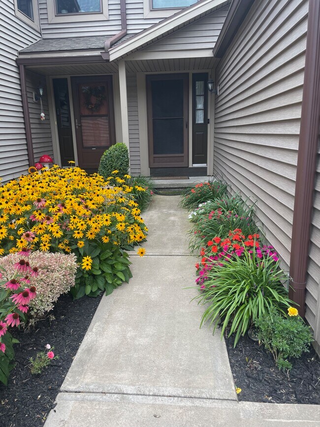 Entrance walkway - 92 Devonshire Cir