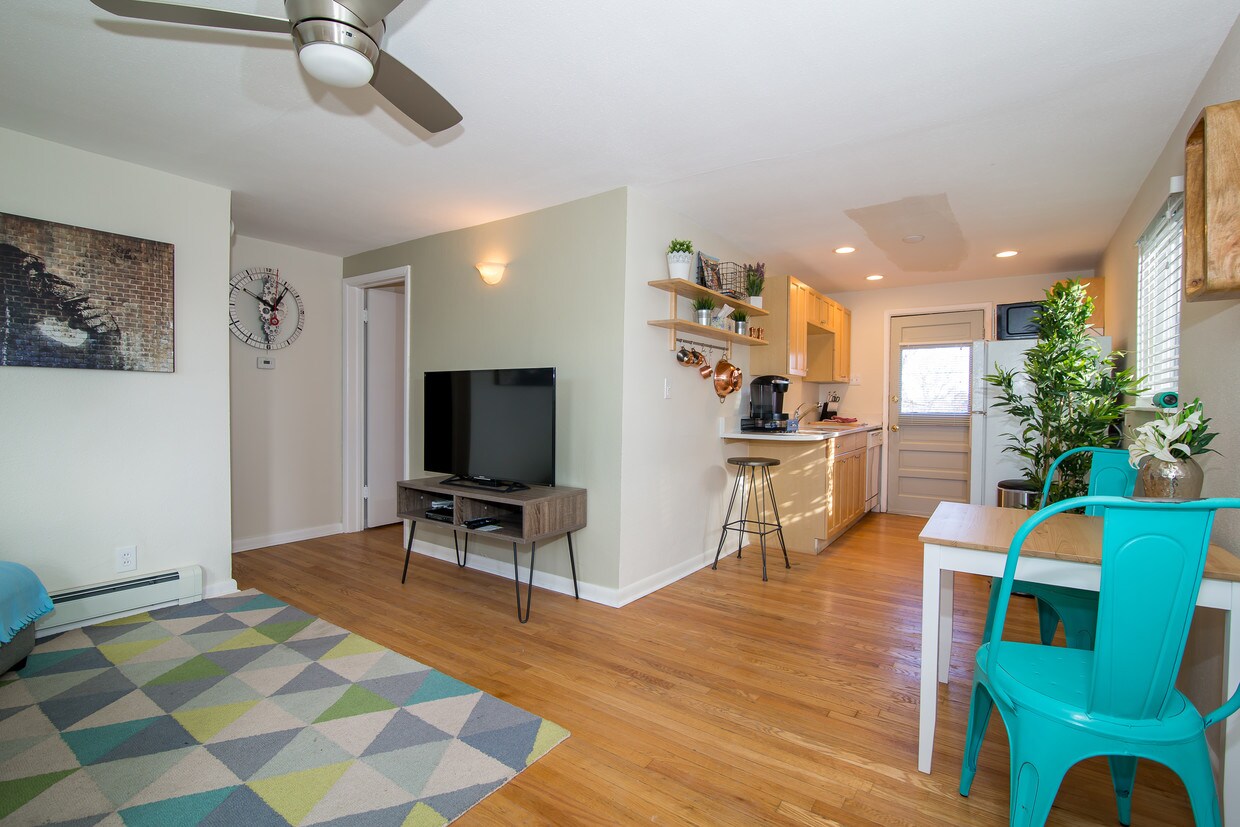 Living Room into Kitchen - 3322 Decatur St