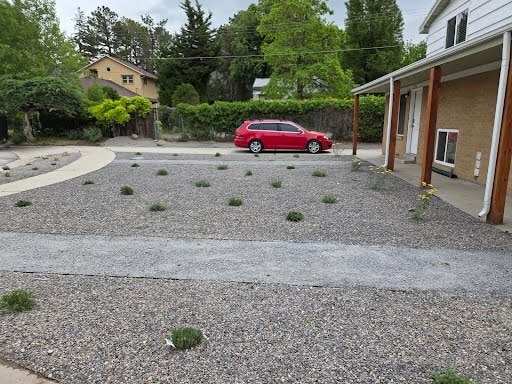 front yard and side driveway - 3224 S Verdant Cir