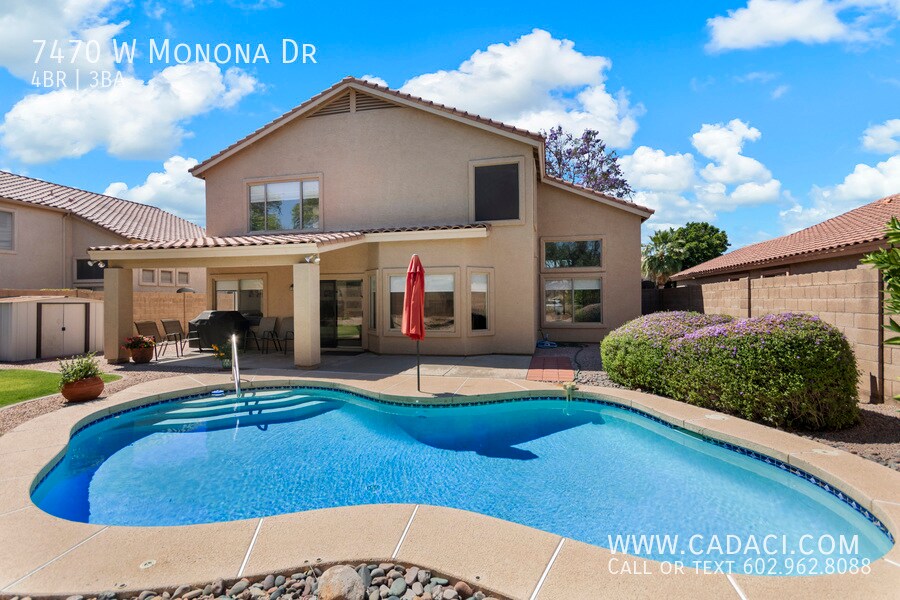 7470 W Monona Dr, Glendale, AZ 85308 House Rental in Glendale, AZ