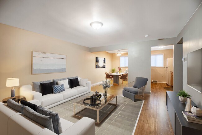 Living Room & Dining Room - 251 Noble Ave