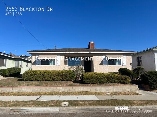 Foto del edificio - 1553 Blackton Dr