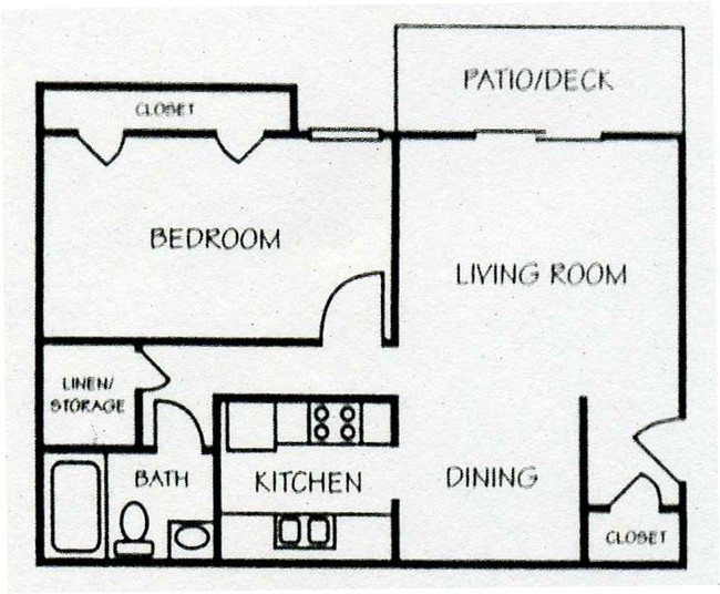 1HAB/1BA - Raible Place Apartments