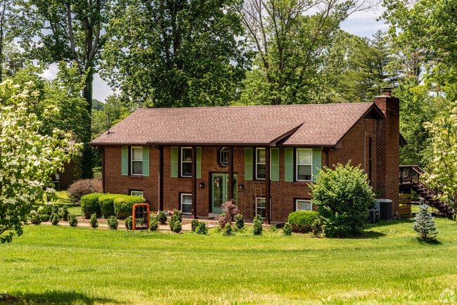 Bellevue features Greek Revival architecture with timeless brick facades.