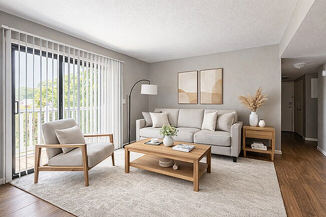 Sala de estar en Spring Brook Apartments - Spring Brook