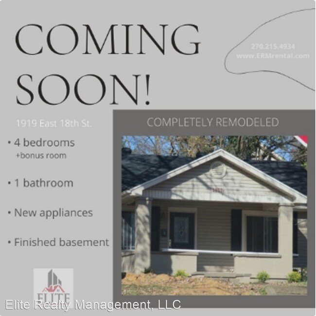 Building Photo - 4 br, 1 bath House - 1919 East 18th Street
