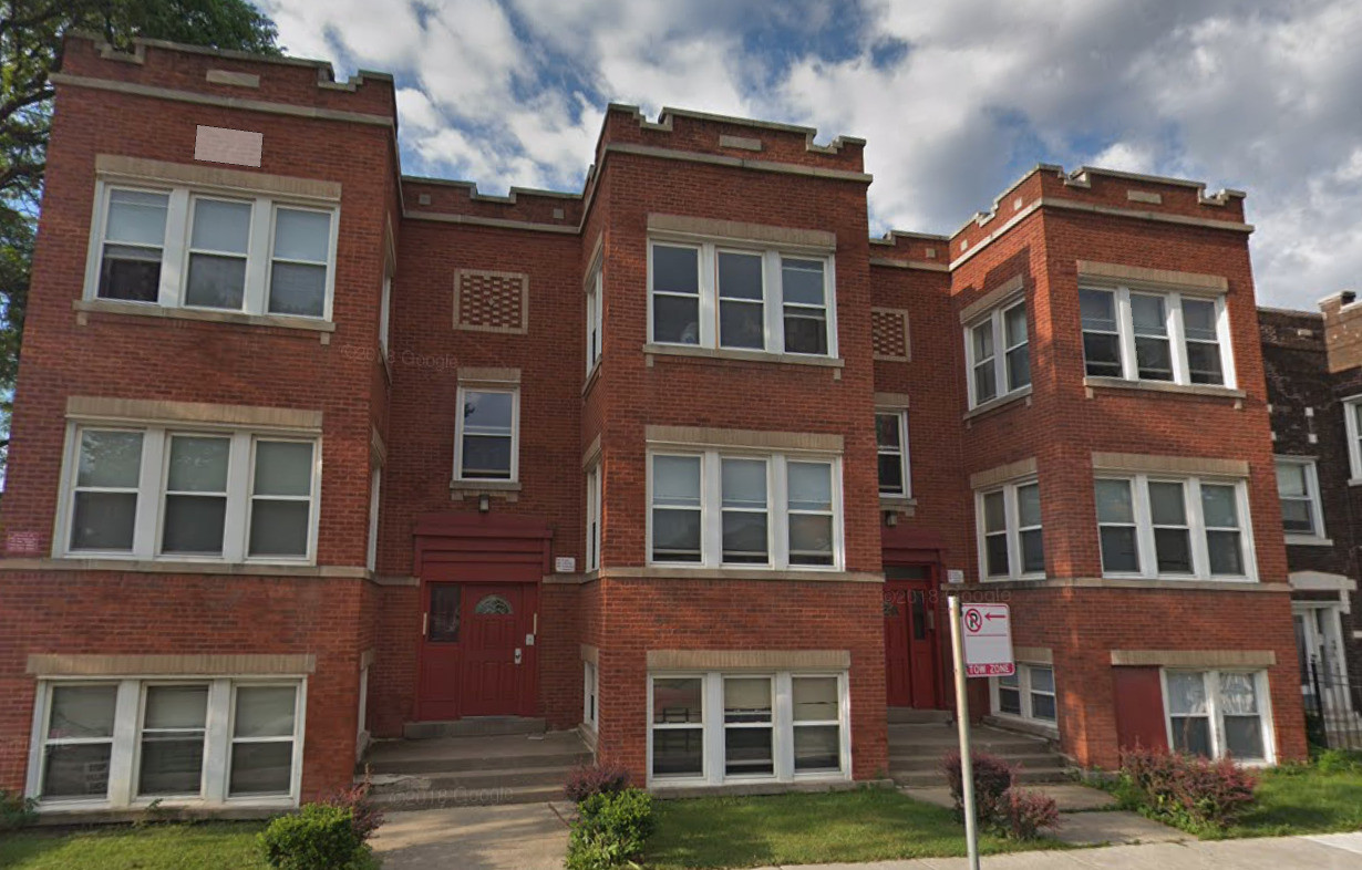 Top floor unit on far right - 5301 W Jackson Blvd