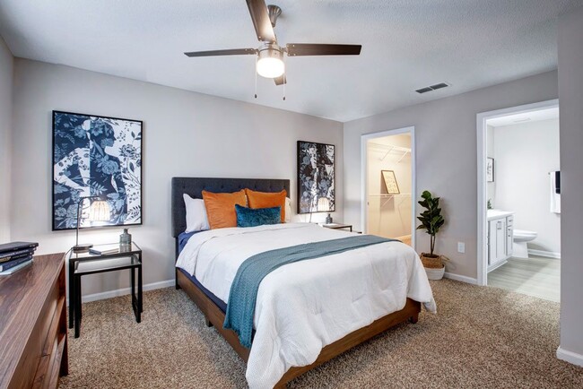 Primary Bedroom - Icon Cartersville Apartments