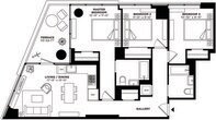 3 Bedroom, 2 Bath - hsr-3x2
