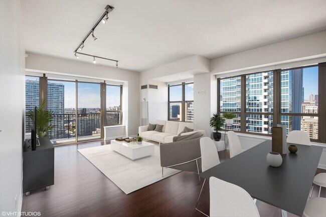 Living Room from Kitchen - 1717 S Prairie Ave