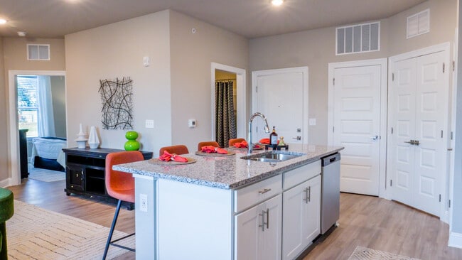 The Cape: 1BR, 1BA - Kitchen - Flats at East Bay