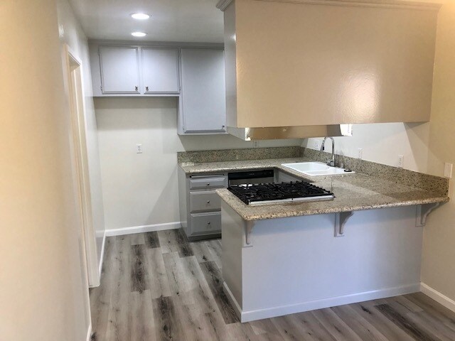 Kitchen - New Recessed Lighting - 16181 Ganges Lane #2, Huntington Beach, CA 92647