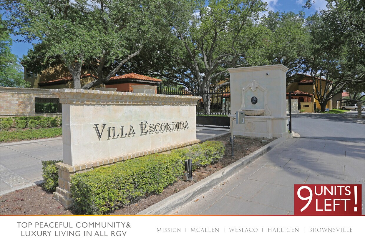 Luxury Townhomes Villa Escondida Apartments Weslaco, TX
