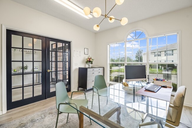 Leasing Office Interior - The Tarragon Apartments
